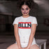 BLLN Ballern T-Shirt für Frauen in weiß